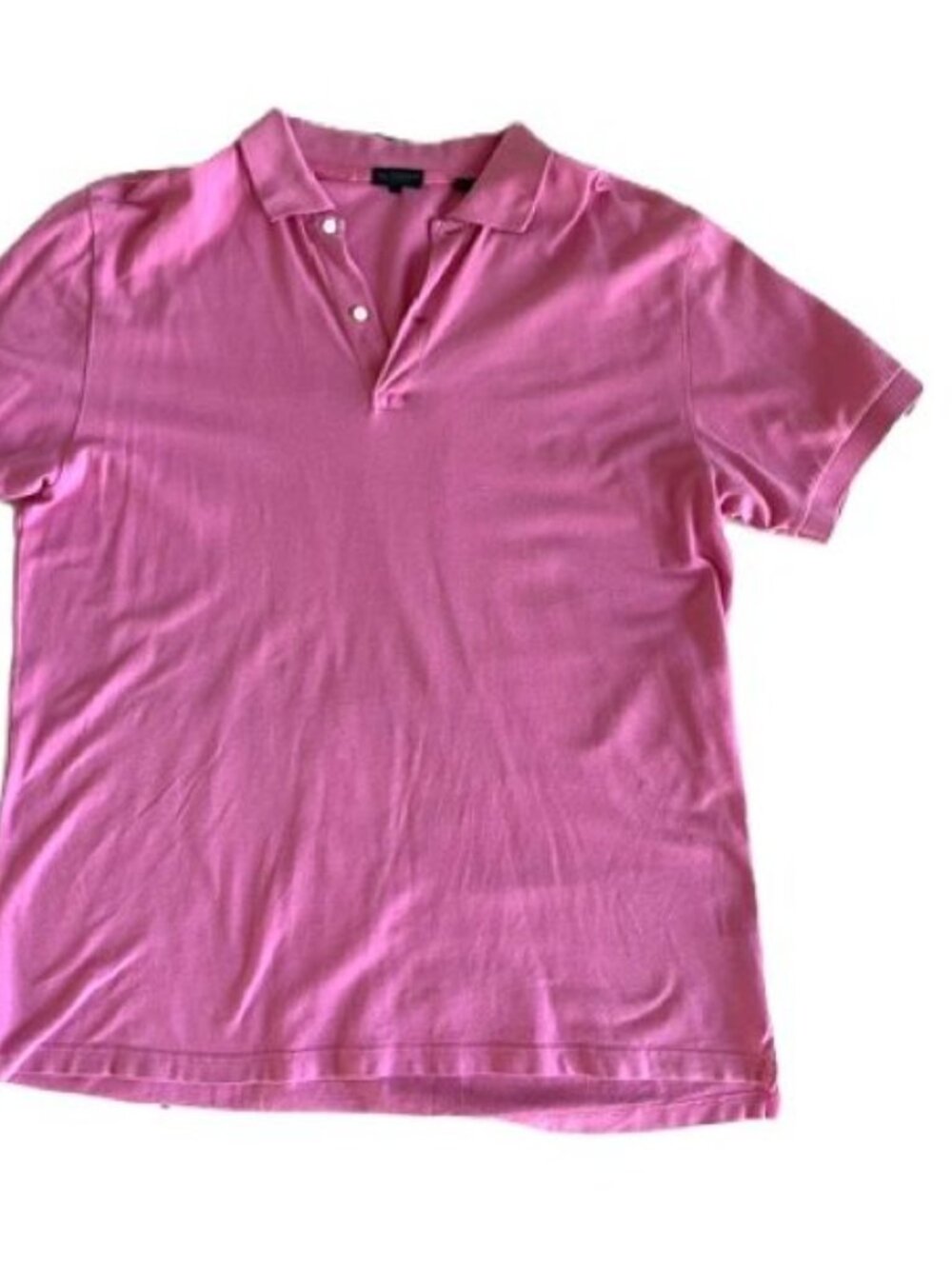 Lilly Pulitzer Men's Pink Short Sleeve Polo Shirt